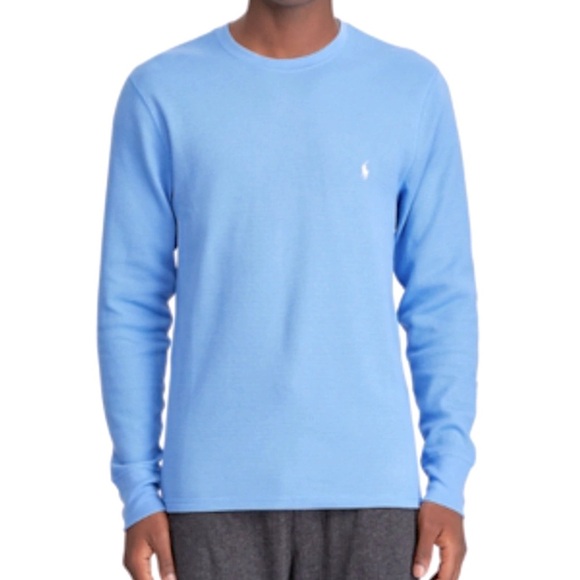 Polo Ralph Lauren • Waffle Knit Long Sleeve Tee - Picture 1 of 8